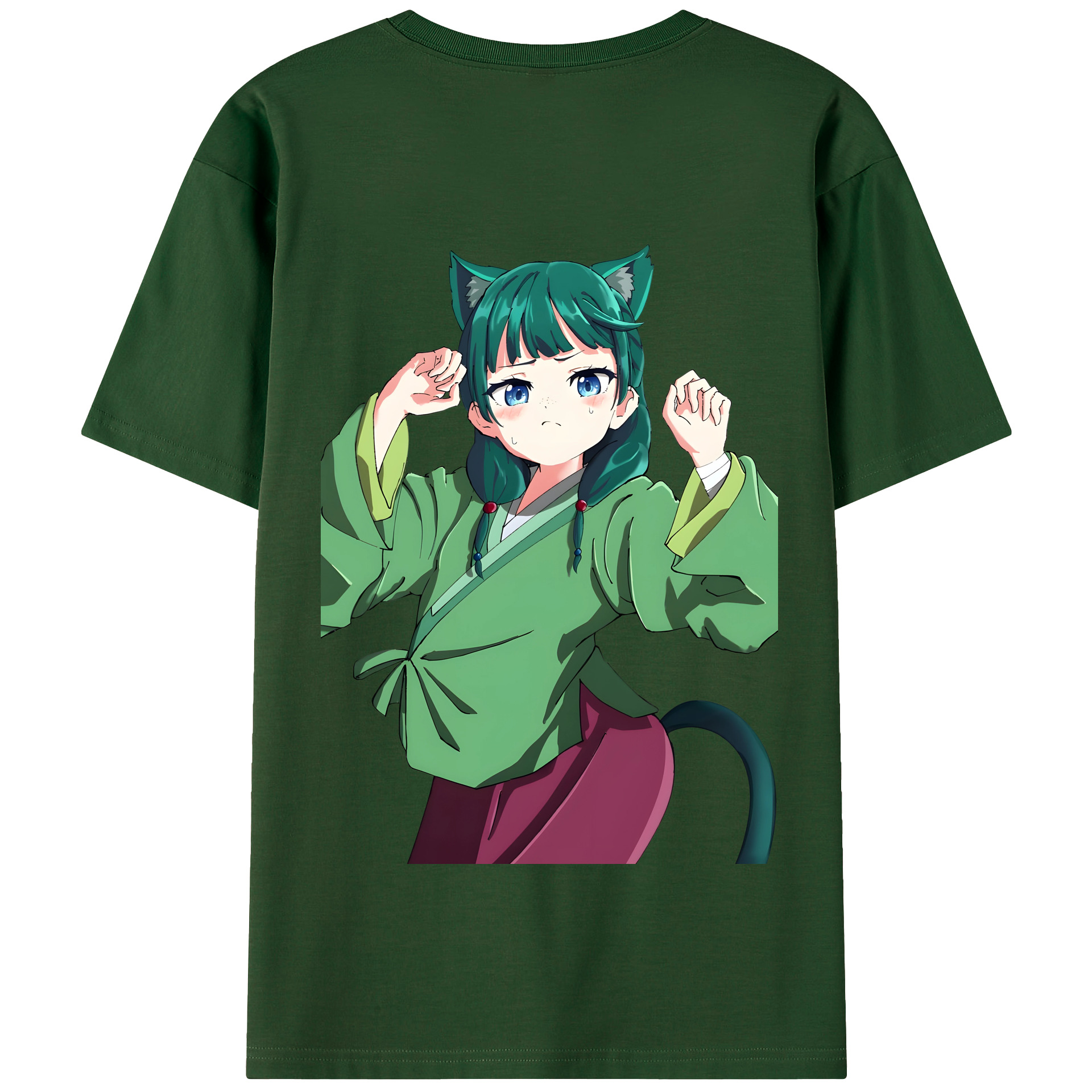 （画像用） 薬屋のひとりごと The Apothecary Diaries 綿100％半袖Tシャツ（背面プリント）